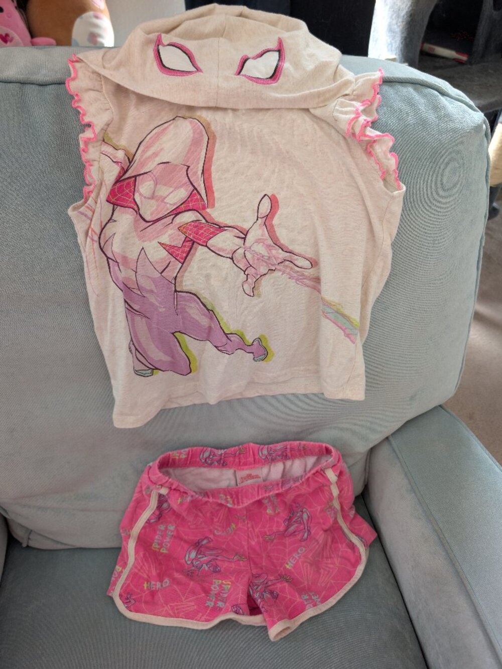 Girls Spider Gwen Set Size 7/8